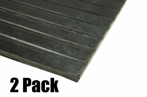 QTY (2) 4x6 Rubber Floor Mat Anti Fatigue for Stables &amp; Gyms 48&#034; x 72&#034; x 1/2&#034;