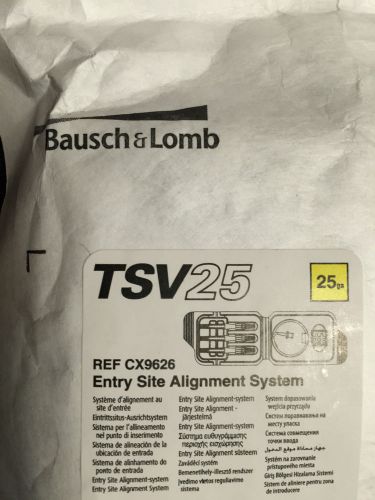 Bausch &amp; Lomb® 25ga, Phaco TSV25 Alignment System Ref: CX9626