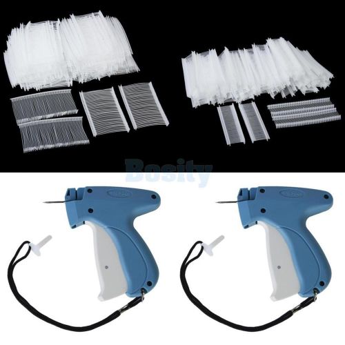 Price label tag gun w/ needle + 15000pcs 18mm &amp; 50mm &amp; 75mm price tagging barbs for sale