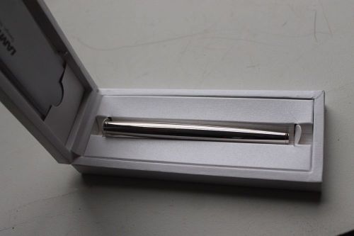LAMY pt Studio Shiny Platinum Rollerball Pen L369PT New w box $305 retail RARE!