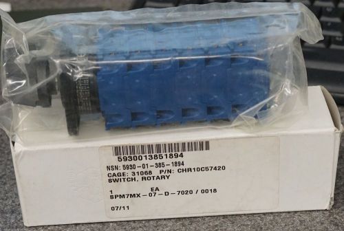 Military tq generator volt meter switch c11-c57420e 5930-01-386-0540 15 30 60 kw for sale