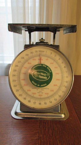 32 oz x 1/8 oz accu-weigh / yamato mechanical dial scale for sale