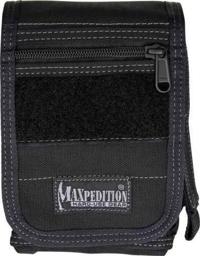 Maxpedition MX316B H-1 Waistpack Black H-Series Hybrid Main: 6&#034; x 4&#034; x 2&#034;
