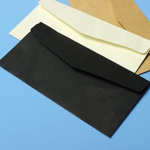 10PCS Recycled Envelopes Natural Fit 8.6&#039;&#039;*5.5&#039;&#039; Photo Invitation Card 220x140mm