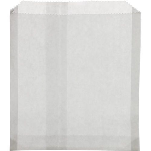 2000 RESTAURANT COMMERCIAL DRY WAX SANDWICH BAGS 6&#034;x 3/4 X 6&#034; 1/2 WHITE BAGS