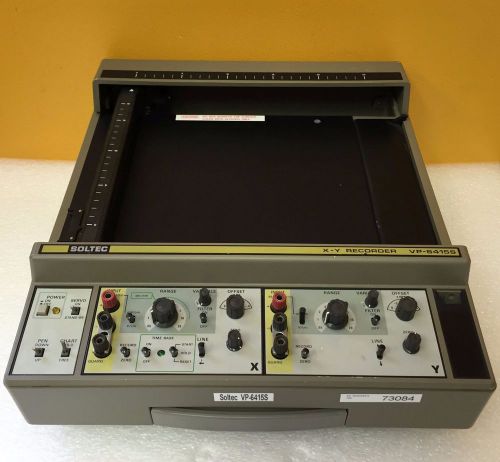 Soltec VP-6415S, X-Y Chart Recorder, *Tested* (Pen Not Included)