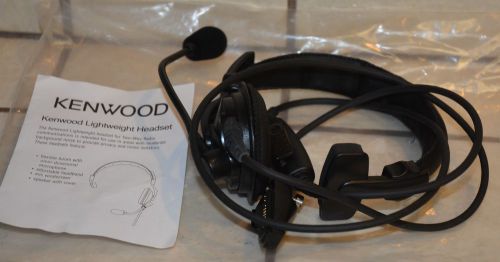 Kenwood Headset Single Ear with Boom Mic