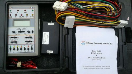 Ecm motor tester  &amp; HVAC system analyzer