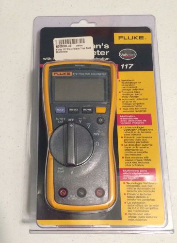 New fluke 117 electrician&#039;s digital multimeter with non-contact voltage for sale