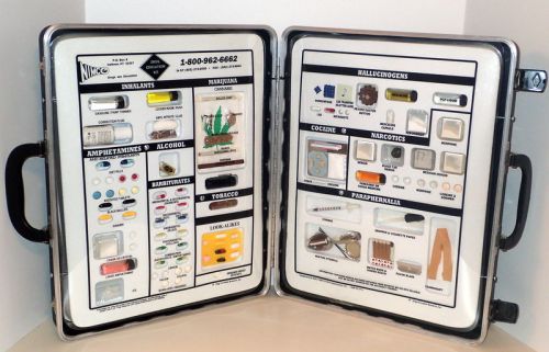 Nimco Drug Awareness Education Display Kit,Simulated Drug Examples,Free Shipping