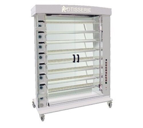 Rotisol FF1425-8E-SS FauxFlame Rotisserie Oven electric floor model 56-1/4&#034; W