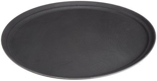 Stanton Trading Non Skid Rubber Lined 27-Inch Fiberglass Oval Serving Tray,