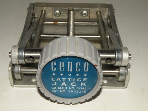 Cenco Lerner Lab Lattice Jack #19085 7&#034;