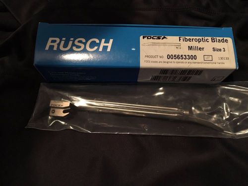 Rusch  FOCS Fiber Optic Blades size 3