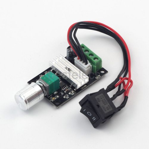 Dc motor speed controller forward reverse switch control 6v 12v 24v 3a pwm for sale