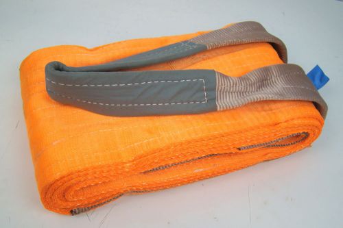 12&#034; x 20&#039; orange heavy duty nylon sling tow recovery strap 24,000 lbs single ply for sale