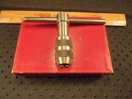 New old stock - starrett heavy duty t-handle tap wrench # 93c  – new in box  usa for sale