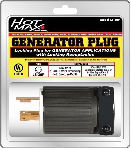 Hot max l5-30p l5-30p heavy duty twist lock generator cord connector for sale