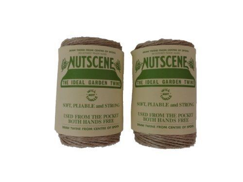 Bosmere k807n 2-pack nutscene colored 3-ply twine, 394-feet per spool, natural for sale