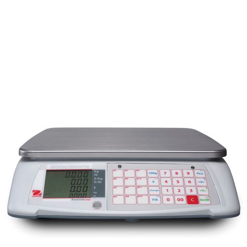 Ohaus a71p30dtnus aviator 7000 30 lb advanced retail scale with tower make offer for sale