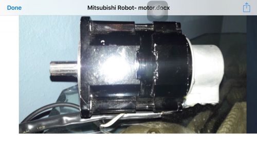 ROBOT MELFA SERVO MOTOR MITSUBICHI