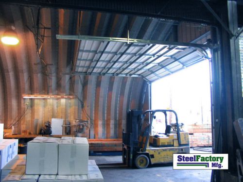 Steel factory s45x50x17 metal storage building shipped factory direct prefab kit for sale