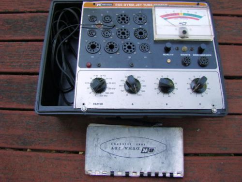 B&amp;K Dyna-Jet 666 Vacuum Tube Tester with Tube Selector Chart
