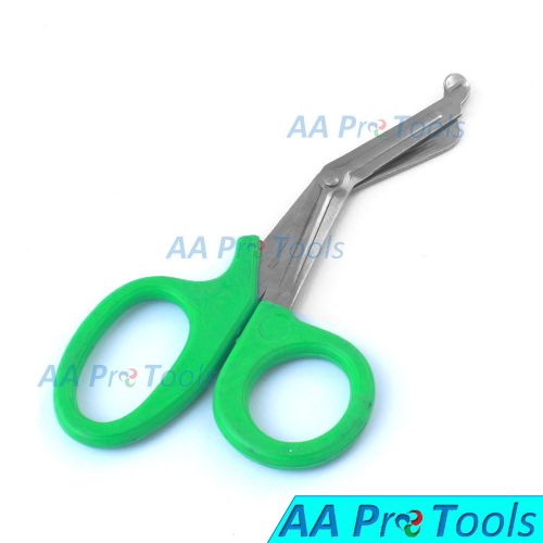 AA Pro: Emt Utility Scissors Green Color 7.5&#034; Medical Dental Surgical Instrument