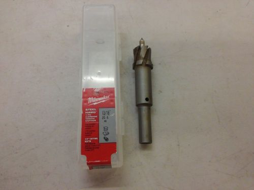 Milwaukee 49-57-8081 Steel Harg 1pc Carbide Tooth Cutter 13/16&#034;