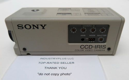 Sony CCD-IRIS Color Video Camera DXC-107A 12V Free Shipping