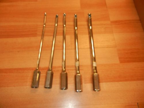 Gomco suction cannula set of 4 6mm-9mm- 11mm-13mm for sale