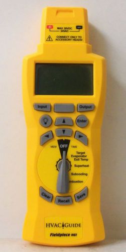 Fieldpiece HG1 HVAC Guide System Analyzer 080464 Instruments Yellow Tools
