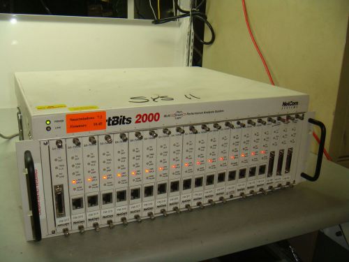 Spirent SmartBits 2000 SMB-2000 W/16x SX-7410B, 4x SX-7210   #TQ97