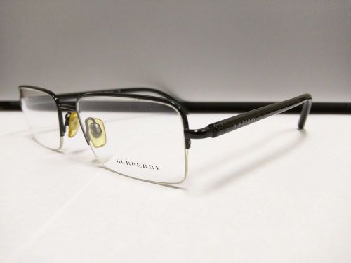 Authentic BURBERRY B 1196 1001 Black Eyeglasses ( 54 - 18 - 140 )