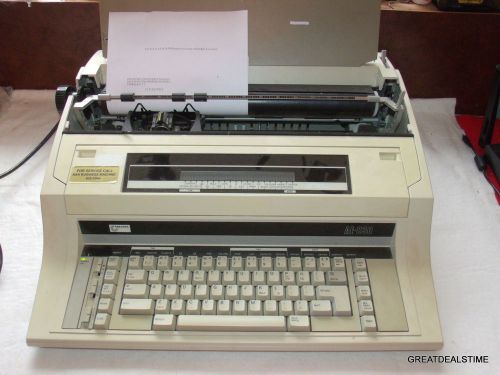 NAKAJIMA AE-830 Electronic Typewriter Power Tested AE830