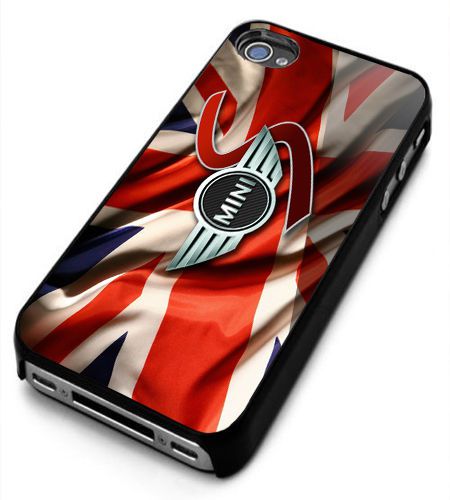 britain mini cooper Cars Flag Case Cover Smartphone iPhone 4,5,6 Samsung Galaxy