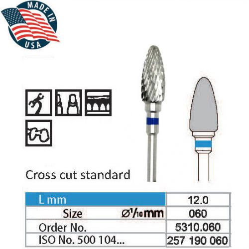 Wilson USA Tungsten Carbide Cutter HP Drill Bit Dental Small Cone Bit