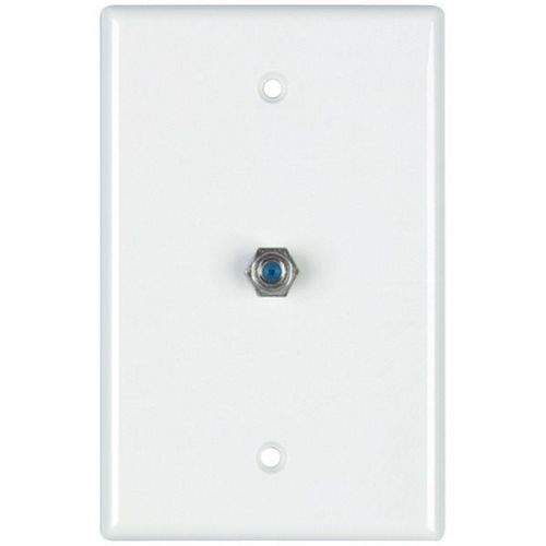 Datacomm Electronics 32-2024-WH 2.4GHz Coaxial Wall Plate - White