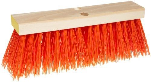 Weiler 70212 polypropylene street broom, 16&#034; overall length, natural for sale