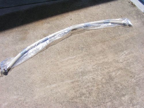 6&#039; long 1 1/2&#034; tri clover stainless steel flexible hose w 3/4&#034; dia hose between for sale