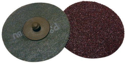 Griton QA33036 3&#034; Quick Change Sanding Disc, Industrial Grade, 36 Grit, Brown