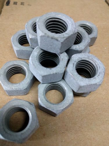 5/8-11 Hot Dipped Galvanized Nuts LOT OF 10
