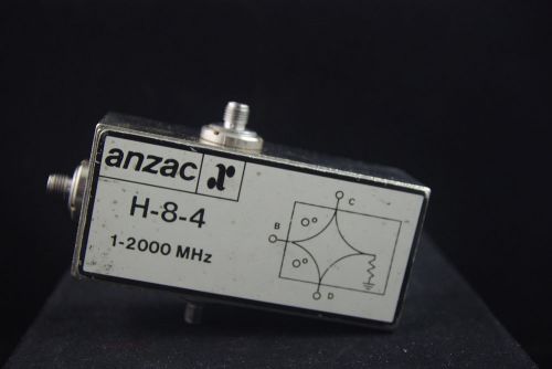 One Anzac Model H-8-4 RF Microwave Power Divider