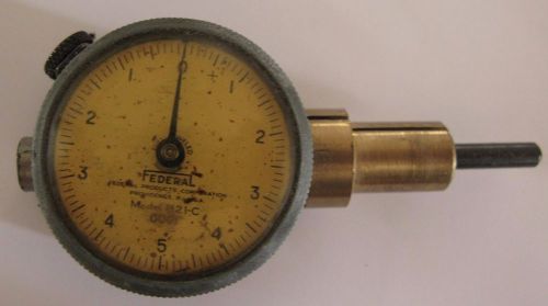 Vintage Federal B21-C  Dial Indicator  Gauge .0001&#034; Full Jeweled