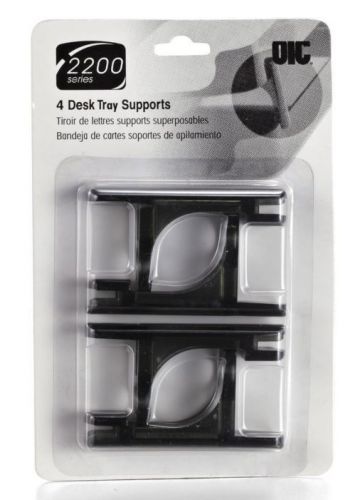 NEW Officemate 2200 Series Desk Tray Supports 4pk