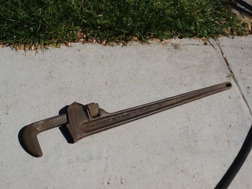 Ridgid 36&#034; adjustable pipe wrench for sale