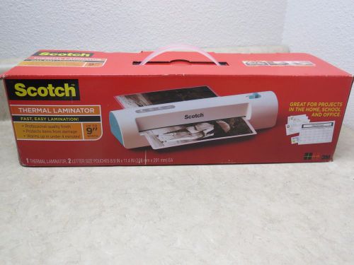 Scotch Thermal Laminator, Fast Warm-up In Under 4 Minutes, TL901C