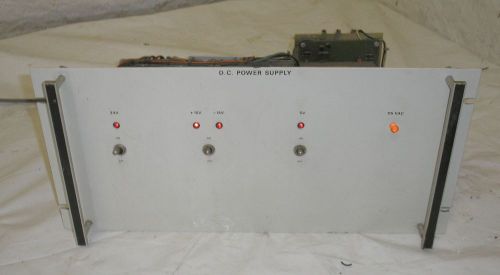 Electrostatics DC Power Supply Unit Model 200-24V 7.5A - Powers On