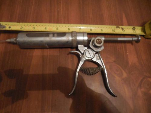 Vintage Ideal Stainless Steel Syringe Gun