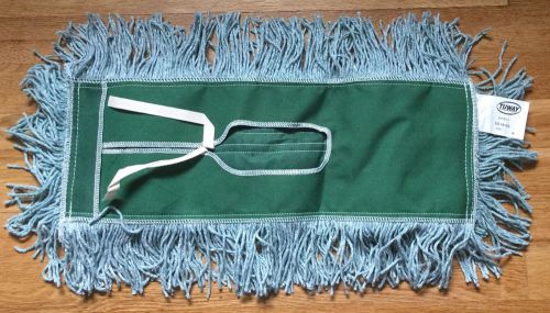 Tuway 30&#034; x 5&#034; dust mop head green brand new in factory pkg made in the usa for sale